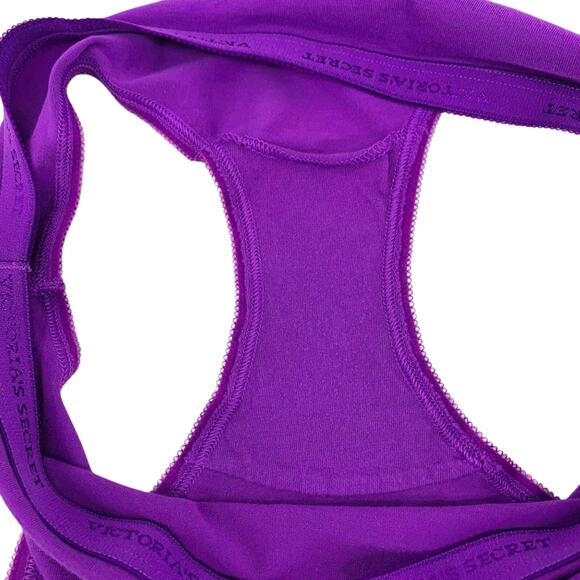 Victoria Secret Purple Cotton Signature Waistband Hiphugger Medium - Picture 4 of 5